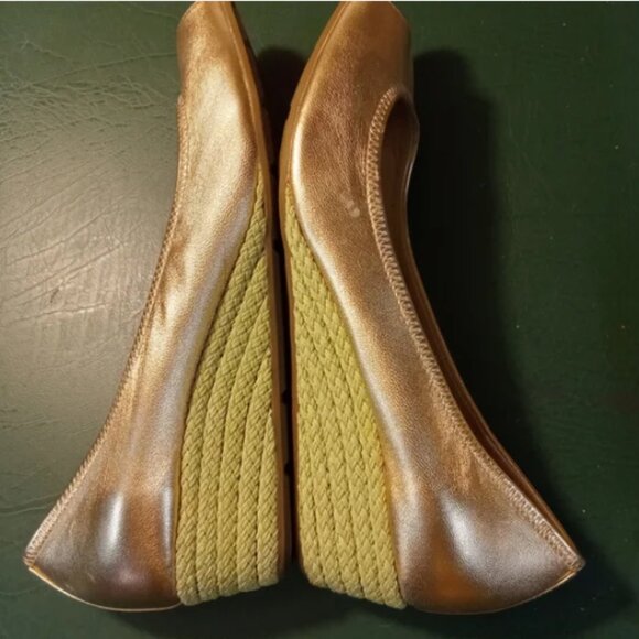 Cole Haan Shoes - Cole Haan Nike Air Rose Gold Wedge Shoes